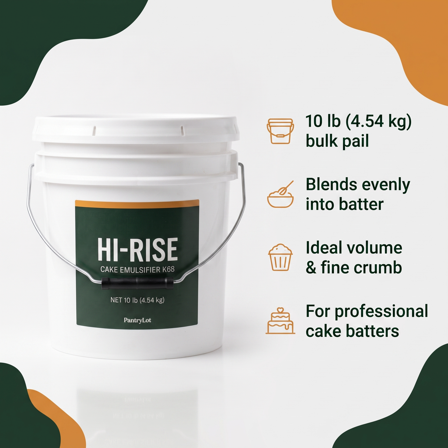 HI-RISE CAKE EMULSIFIER K68 10 lb - 4.54 kg