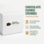 CHOCOLATE COOKIE CRUMBS IN A BOX - CREATIVEFOOD 50 lbs - 22.68 kg