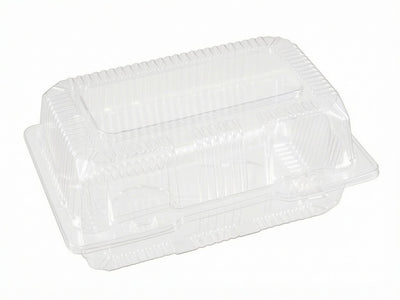 PLASTIC CROISSANT CONTAINER 8.5 x 5 1/8 x 4 250 units