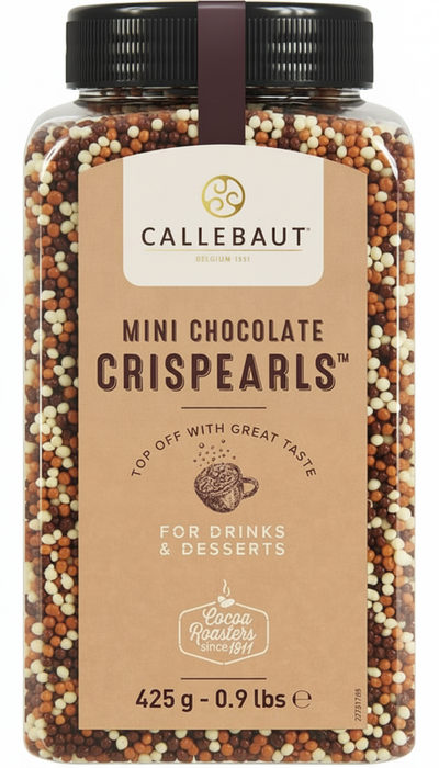MINI CRISPEARLS EN CHOCOLAT MÉLANGE DE 3 COULEURS - MONA LISA - 425 g