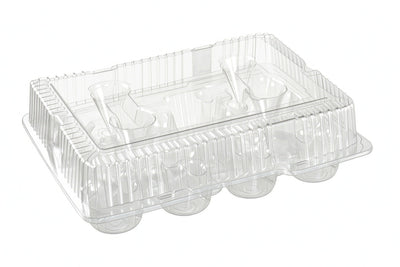 12 COUNT CROWN MUFFIN CONTAINER 76 units