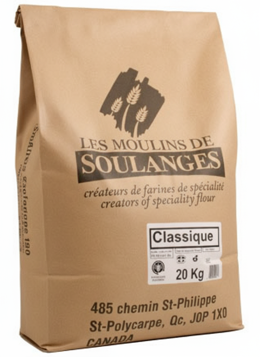 ALL PURPOSE FLOUR (CLASSIC) - LES MOULINS DE SOULANGES - 20kg