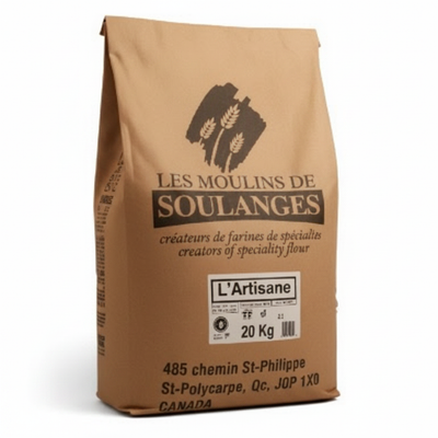 ARTISANE FLOUR - LES MOULINS DE SOULANGES - 20kg