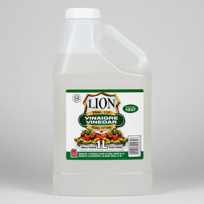 VINAIGRE BLANC 5 % – LION – 4 L