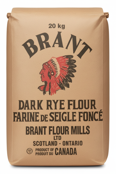 DARK RYE FLOUR - BRANT - 20kg
