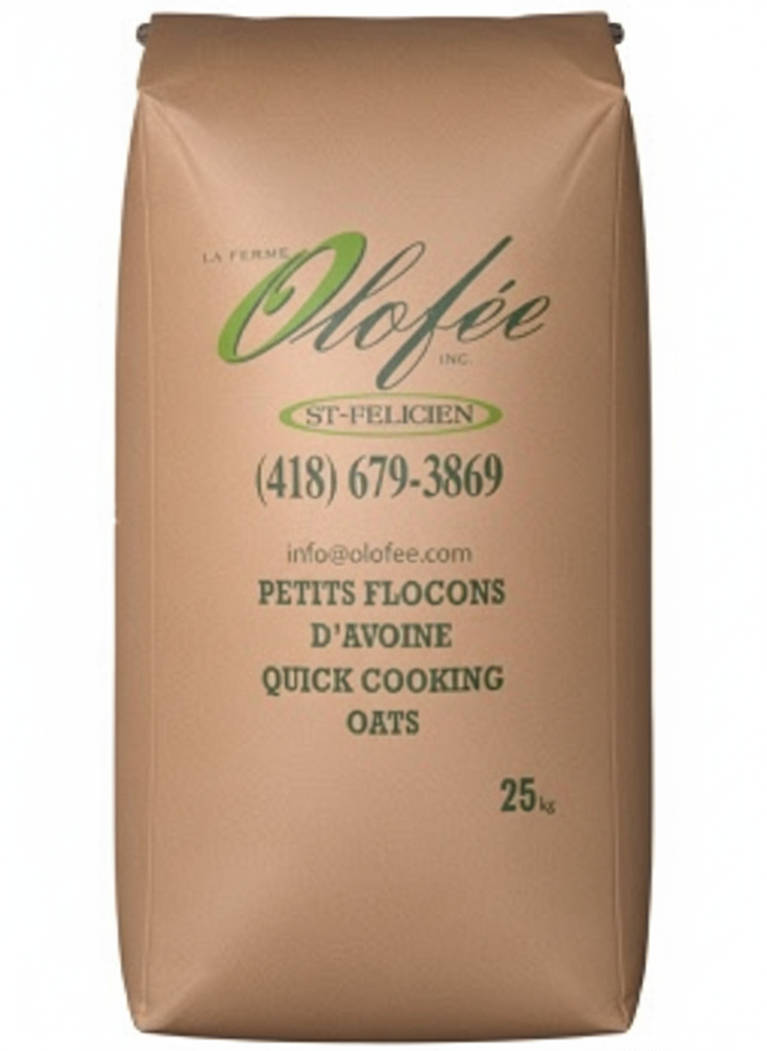 QUICK COOKING OATS - OLOFÉE - 25kg