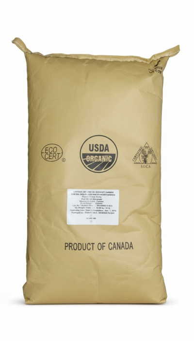 Orge perlée biologique – 22,68 kg.