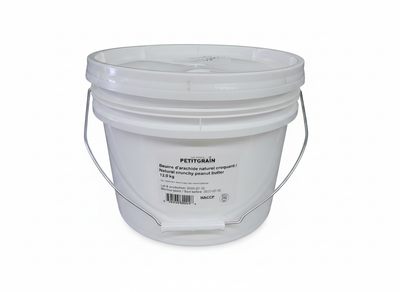 BEURRE D’ARACHIDE NATUREL CROQUANT – 12 KG