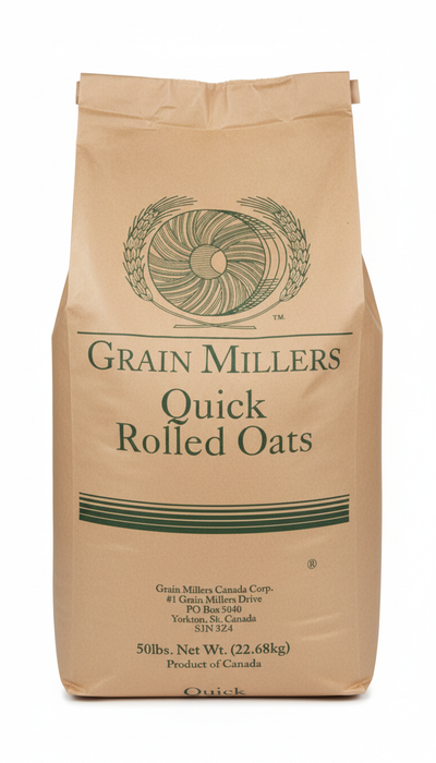 QUICK ROLLED OATS NO 21 GLUTEN FREE - 22.68 kg