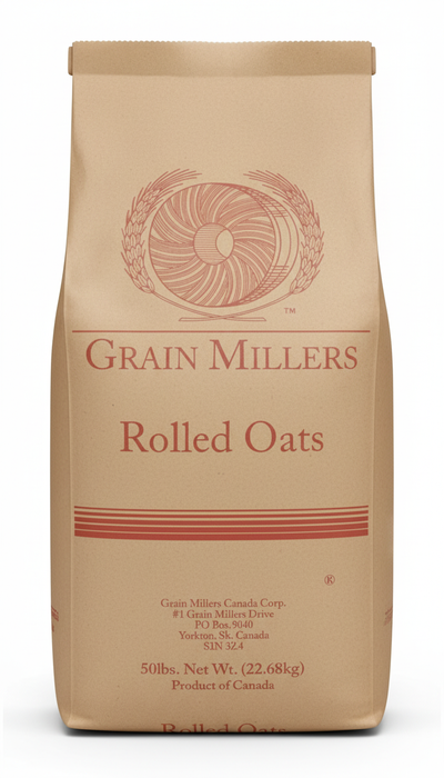 REGULAR ROLLED OATS NO 5 GLUTEN FREE - 22.68 kg
