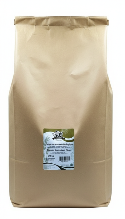ORGANIC BUCKWHEAT FLOUR - MOULIN LACOSTE - 20kg