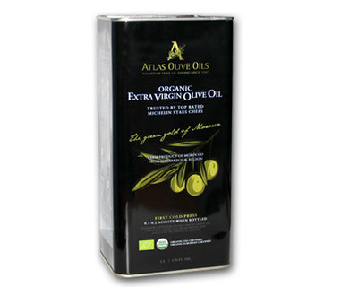 EXTRA VIRGIN OLIVE ORGANIC OIL 5 liters