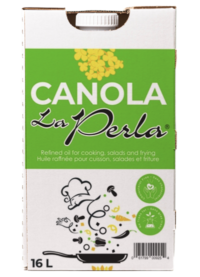 LA PERLA CANOLA OIL 16 liter