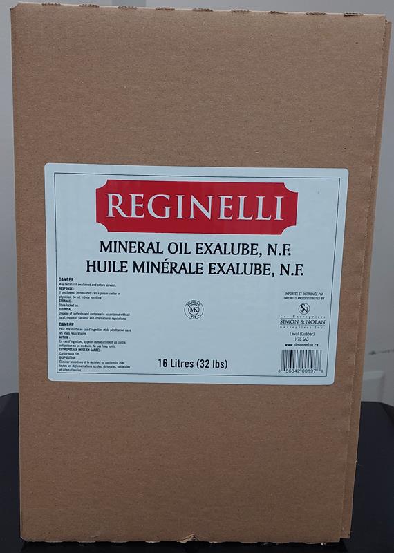 MINERAL OIL EXALUBE (GRADE 70) - REGINELLI 16 liters
