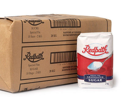 FINE SUGAR - 2 kg - 10 units