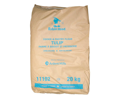 UNBLEACHED BISCUIT AND PASTRY TULIP FLOUR - ROBIN HOOD - 20kg