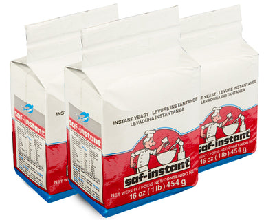 SAF-INSTANT RED DRY YEAST - 454 g