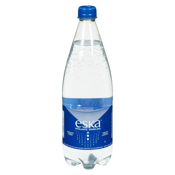 ESKA SPRING WATER CARBONATED PET  1 liter