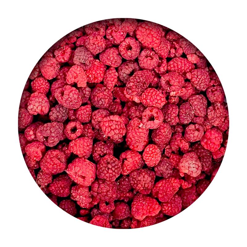 FREEZE-DRIED WHOLE RASPBERRY - 125 g