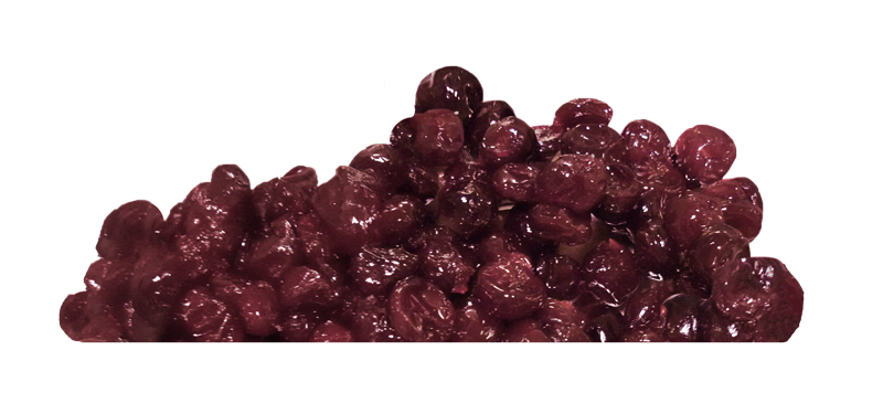 CANDIED, DRAINED MORELLO CHERRIES - PELLORCE ET JULLIEN - 1 kg