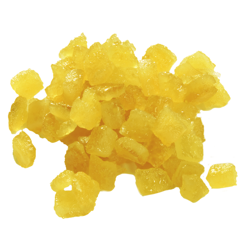 CANDIED AND DRAINED LEMON CUBES, 6 X 6 MM - PELLORCE ET JULLIEN - 2.5 kg
