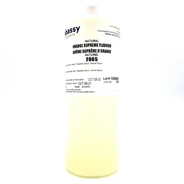 ARÔME ORANGE SUPRÊME NATUREL — DG 2065-1 — EMBASSY (1 L)