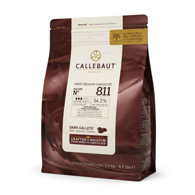 DARK CHOCOLATE CALLETS - BARRY CALLEBAUT - 2.5kg