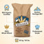 ORGANIC WHOLE WHEAT BREAD FLOUR - MILANAISE - 20kg