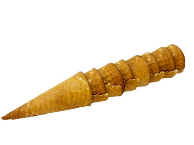 WAFFLE CONES - REGULAR #52 -  200 units
