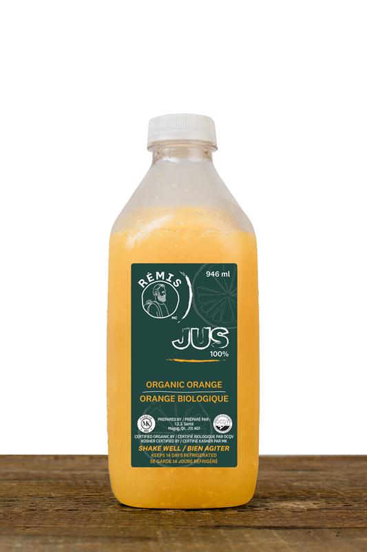 FROZEN & ORGANIC 100 % ORANGE JUICE  946 ml
