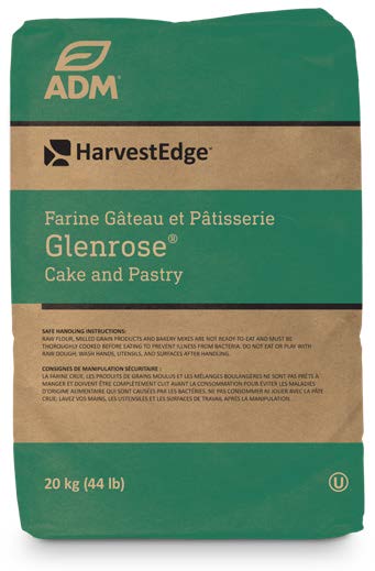 UNBLANCHED AND UNTREATED GLENROSE FLOUR (BIS ET PAT) - ADM - 20kg