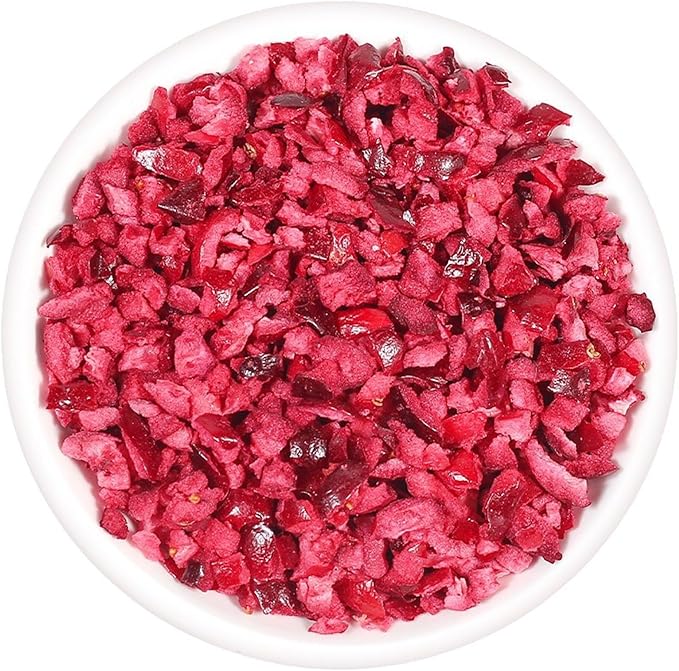 DICED DRIED SWEETENED CRANBERRIES FRUIT D'OR 22 lb