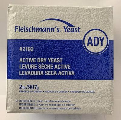 LEVURE SÈCHE (2192) EN BOÎTE - FLEISCHMANN'S - 2 lb - 10,886 kg