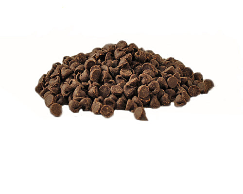 PURE CHOCOLATE CHIPS 50% FORTE 1000CT - VAN LEER - 50lbs 22.68kg
