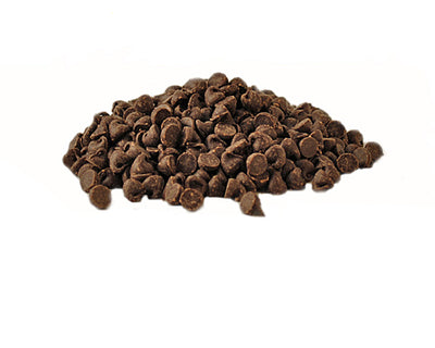 PURE CHOCOLATE CHIPS 50% FORTE 1000CT - VAN LEER - 50lbs 22.68kg
