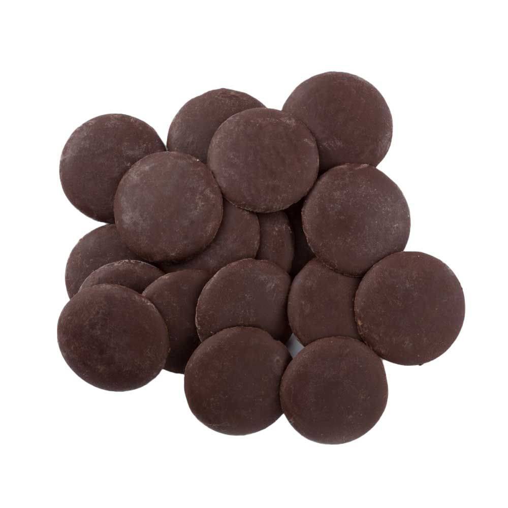 DARK CHOCOLATE 12% COMPOUND PIST SNAPS PLUS - VAN LEER - 30 lbs 13.608 kg