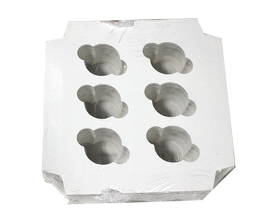 CUPCAKE INSERT 6 MINI 100 UNITS 100 units