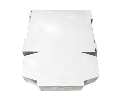 WHITE DONUT BOX 10 x 7 x 3.5 - 200 units