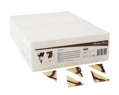 E0838 JURA TRIANGLE POINT MARBLE - SMET CHOCOLATERIE - 490 units