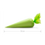 DISPONSABLE PIPPING BAGS GREEN 54 cm - 100 units