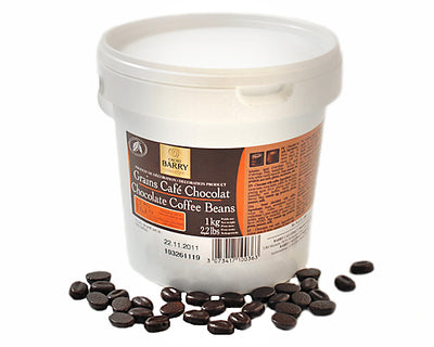DARK CHOCOLATE SHAPED LIKE COFFEE BEANS - MONA LISA - 1kg