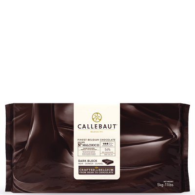 MALCHOC DARK CHOCOLATE WITH NO ADDED SUGAR - BARRY CALLEBAUT - 25kg