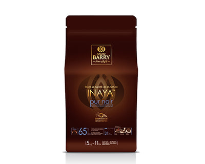 65% DARK CHOCOLATE IN CALLETS INAYA - BARRY CALLEBAUT - 5kg