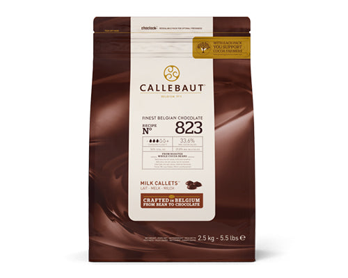 MILK CHOCOLATE CALLETS - BARRY CALLEBAUT - 2.5kg - 8 units