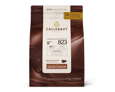 MILK CHOCOLATE CALLETS - BARRY CALLEBAUT - 2.5kg - 8 units