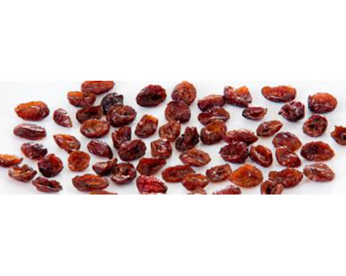 DRIED CRANBERRIES INFUSED WITH APPLE JUICE - FRUIT D'OR 25 lbs - 11.34 kg