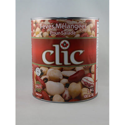 MIXED BEANS FOR CANNED SALAD - CLIC 100 oz