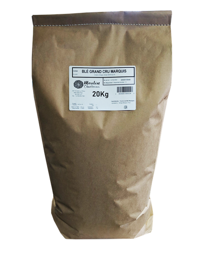 GRAND CRU MARQUIS WHEAT FLOUR - MOULIN DE CHARLEVOIX - 20 kg