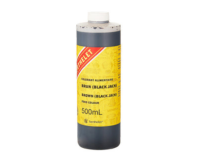 BROWN FOOD COLOR (BLACK JACK) - BERTHELET 500 ml