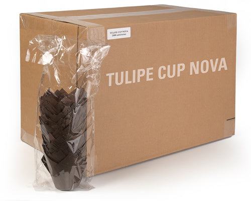 BROWN GOLD MUFFIN CUP (TULIP SH131214) - 4000 units